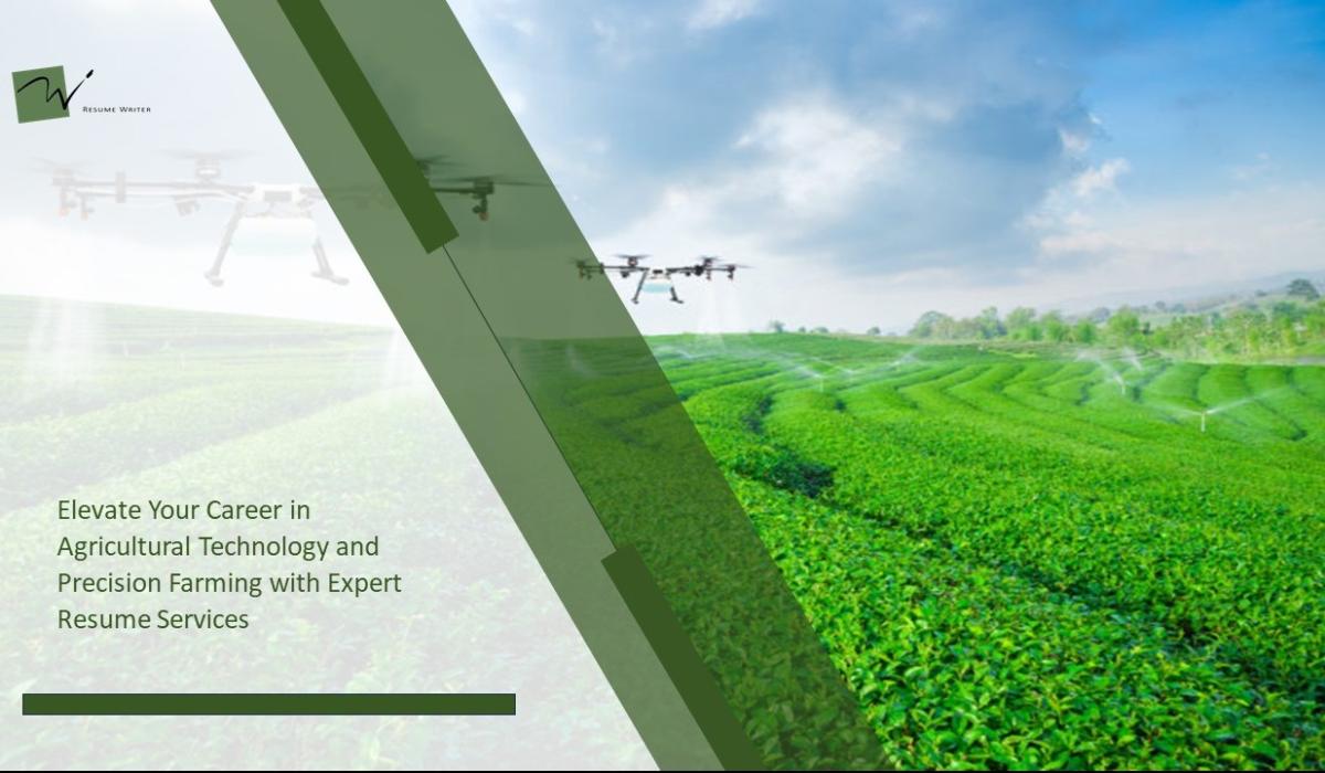 Elevate Your Career in Agricultural Technology and Precision Farming with Expert Resume Services