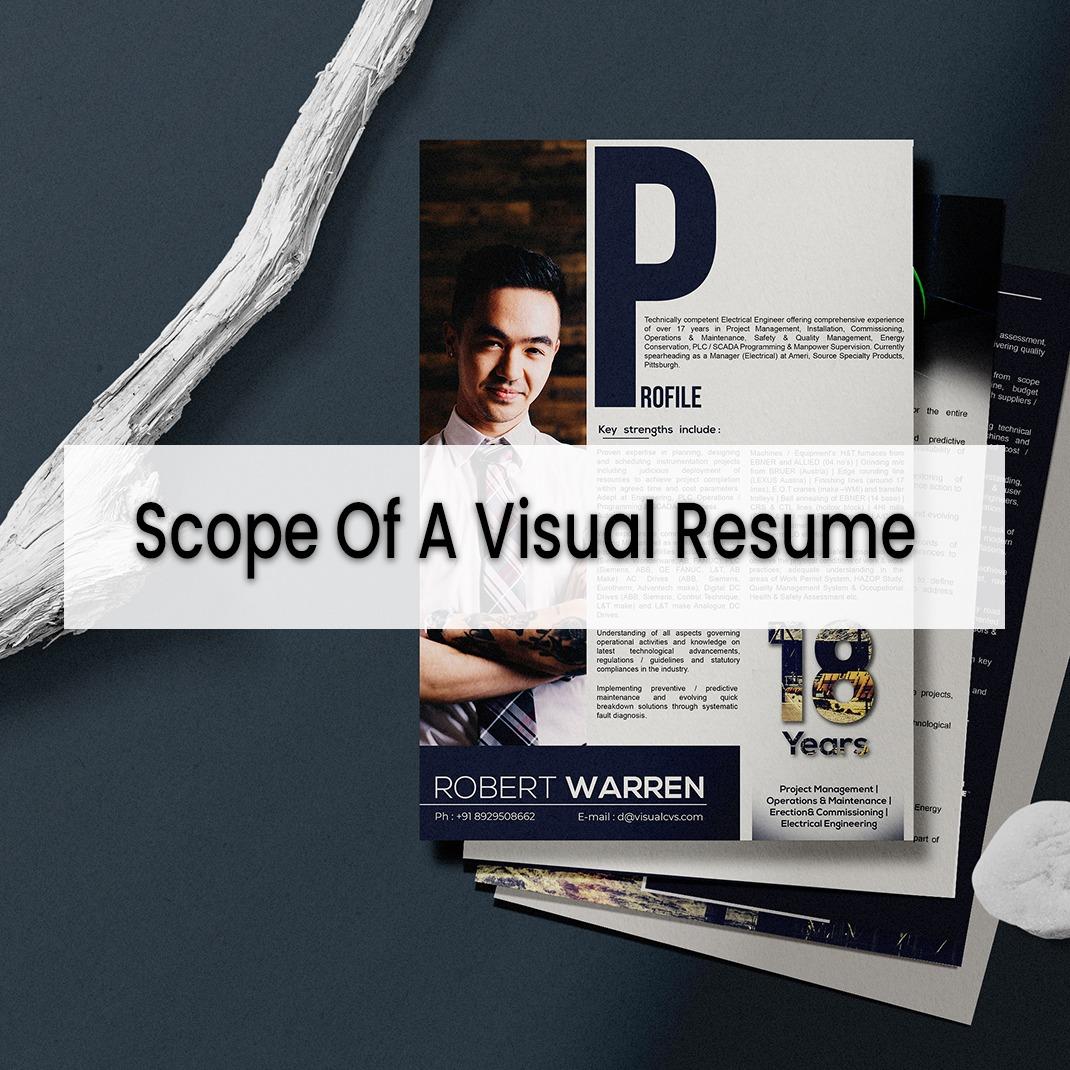 Scope Of A Visual Resume